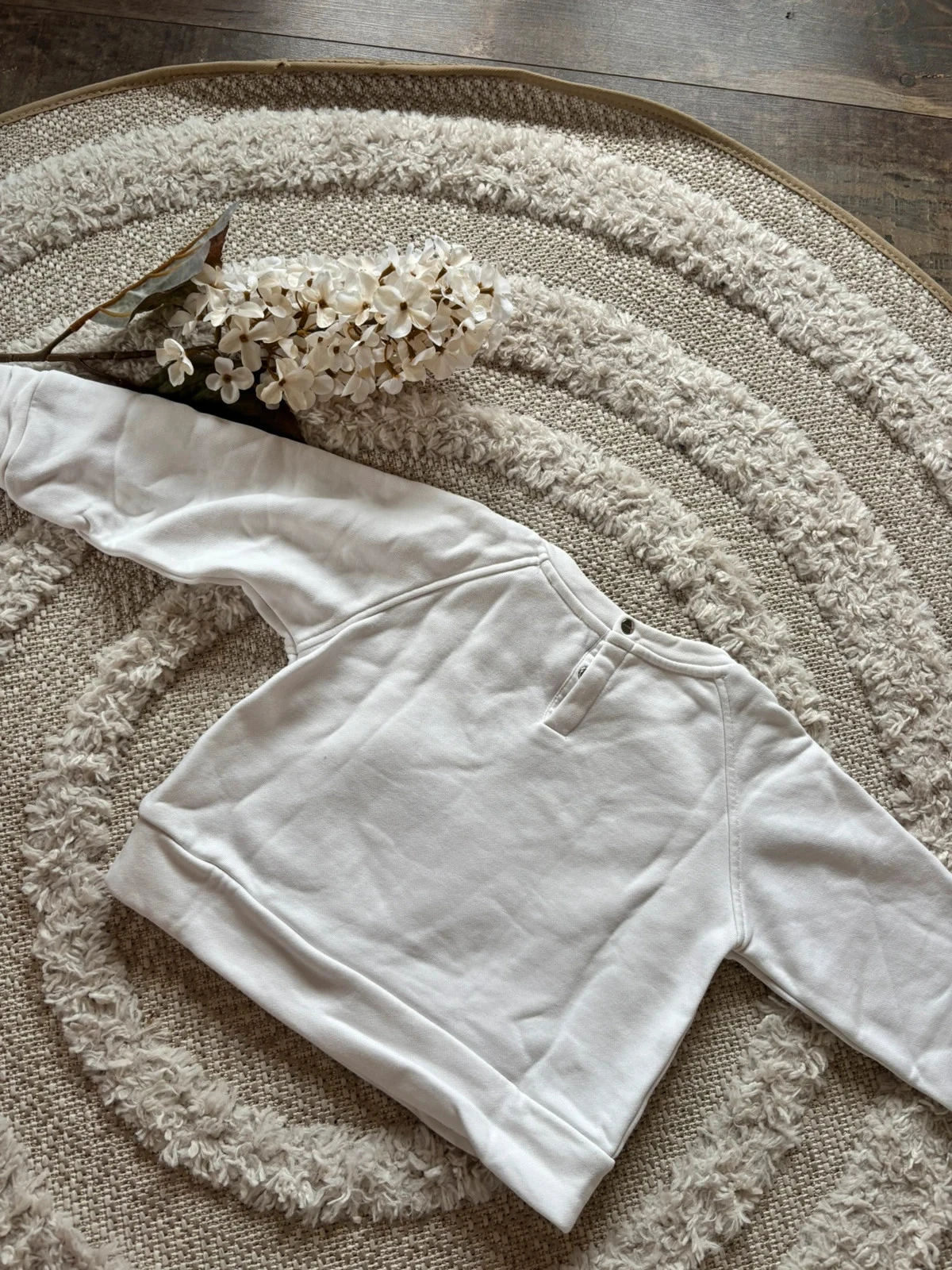 Jacadi white sweatshirt 4 years – photo 4